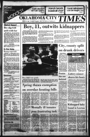 Oklahoma City Times (Oklahoma City, Okla.), Vol. 94, No. 30, Ed. 2 Monday, March 28, 1983