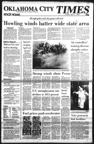 Oklahoma City Times (Oklahoma City, Okla.), Vol. 94, No. 34, Ed. 1 Friday, April 1, 1983