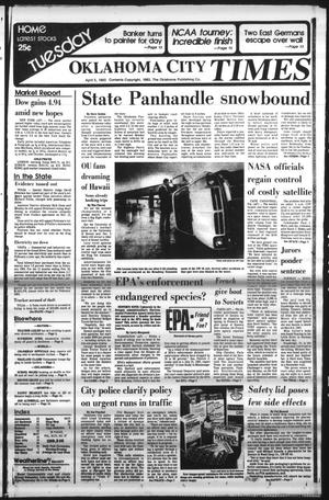 Oklahoma City Times (Oklahoma City, Okla.), Vol. 94, No. 37, Ed. 2 Tuesday, April 5, 1983