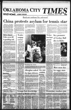 Oklahoma City Times (Oklahoma City, Okla.), Vol. 94, No. 38, Ed. 1 Wednesday, April 6, 1983