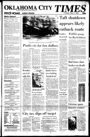 Oklahoma City Times (Oklahoma City, Okla.), Vol. 94, No. 61, Ed. 1 Tuesday, May 3, 1983