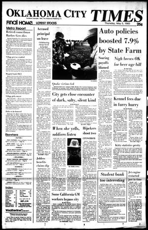 Oklahoma City Times (Oklahoma City, Okla.), Vol. 94, No. 63, Ed. 1 Thursday, May 5, 1983