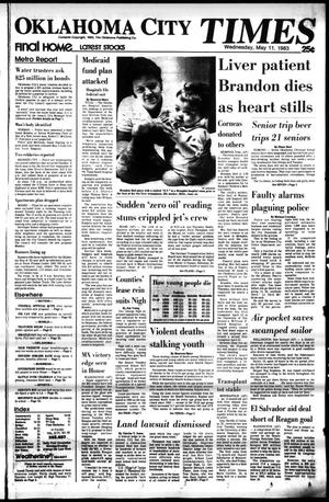 Oklahoma City Times (Oklahoma City, Okla.), Vol. 94, No. 68, Ed. 1 Wednesday, May 11, 1983