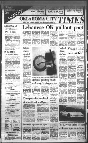 Oklahoma City Times (Oklahoma City, Okla.), Vol. 94, No. 72, Ed. 2 Monday, May 16, 1983