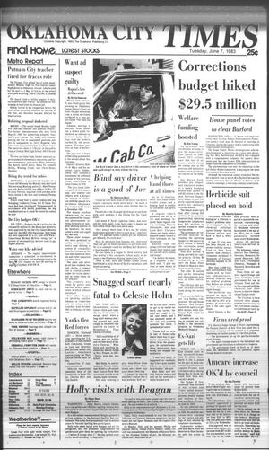 Oklahoma City Times (Oklahoma City, Okla.), Vol. 94, No. 91, Ed. 1 Tuesday, June 7, 1983