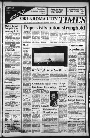 Oklahoma City Times (Oklahoma City, Okla.), Vol. 94, No. 102, Ed. 2 Monday, June 20, 1983