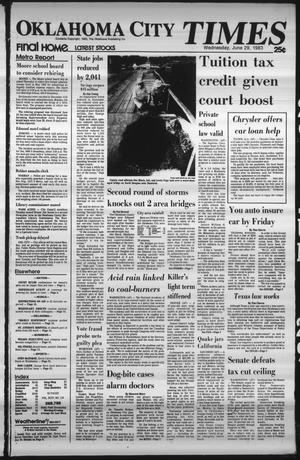 Oklahoma City Times (Oklahoma City, Okla.), Vol. 94, No. 110, Ed. 1 Wednesday, June 29, 1983