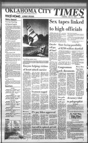 Primary view of object titled 'Oklahoma City Times (Oklahoma City, Okla.), Vol. 94, No. 121, Ed. 1 Tuesday, July 12, 1983'.