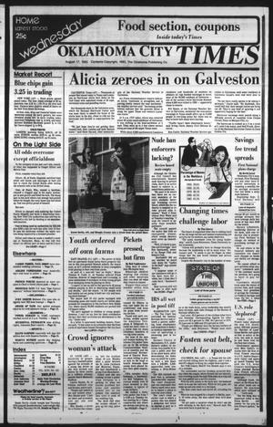 Primary view of object titled 'Oklahoma City Times (Oklahoma City, Okla.), Vol. 94, No. 152, Ed. 2 Wednesday, August 17, 1983'.