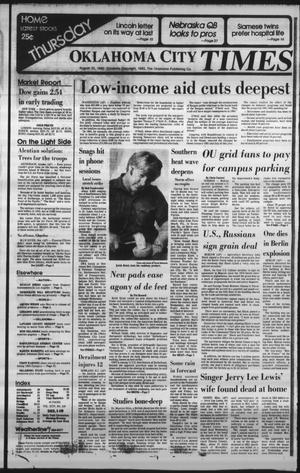Oklahoma City Times (Oklahoma City, Okla.), Vol. 94, No. 159, Ed. 2 Thursday, August 25, 1983