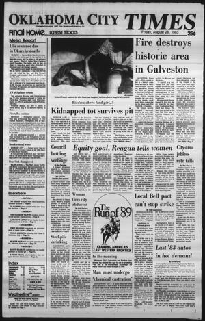 Oklahoma City Times (Oklahoma City, Okla.), Vol. 94, No. 160, Ed. 1 Friday, August 26, 1983