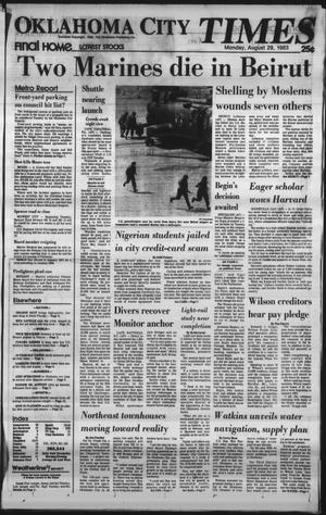 Oklahoma City Times (Oklahoma City, Okla.), Vol. 94, No. 162, Ed. 1 Monday, August 29, 1983