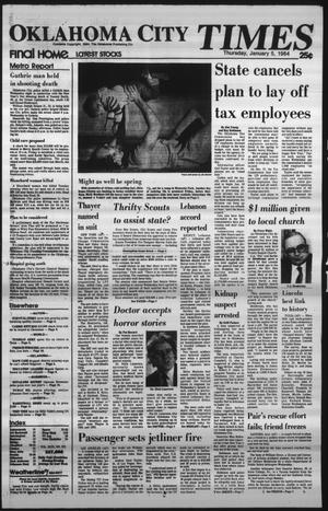 Oklahoma City Times (Oklahoma City, Okla.), Vol. 94, No. 273, Ed. 1 Thursday, January 5, 1984