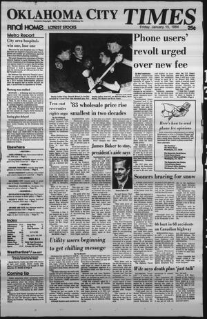 Oklahoma City Times (Oklahoma City, Okla.), Vol. 94, No. 280, Ed. 1 Friday, January 13, 1984
