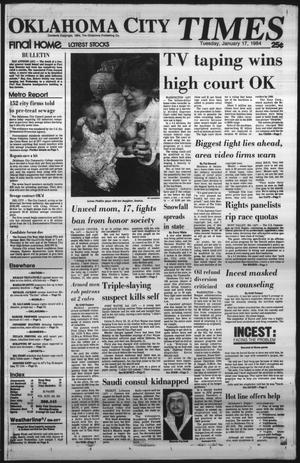 Oklahoma City Times (Oklahoma City, Okla.), Vol. 94, No. 283, Ed. 1 Tuesday, January 17, 1984