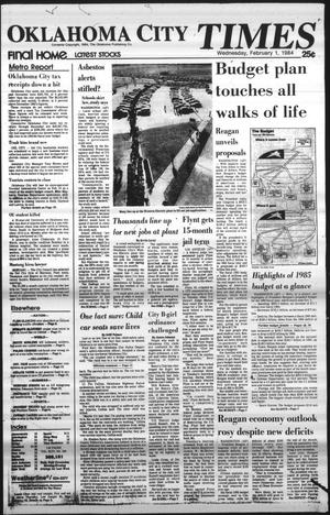 Oklahoma City Times (Oklahoma City, Okla.), Vol. 94, No. 296, Ed. 1 Wednesday, February 1, 1984