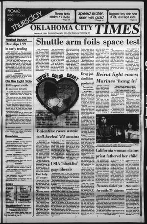 Oklahoma City Times (Oklahoma City, Okla.), Vol. 94, No. 303, Ed. 2 Thursday, February 9, 1984