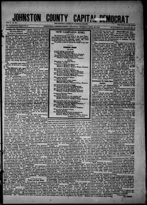 Johnston County Capital-Democrat (Tishomingo, Okla.), Vol. 11, No. 49, Ed. 1 Thursday, April 25, 1912