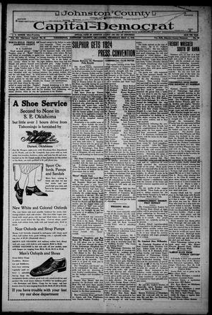 Johnston County Capital-Democrat (Tishomingo, Okla.), Vol. 19, No. 39, Ed. 1 Thursday, May 17, 1923