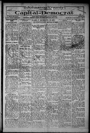 Primary view of object titled 'Johnston County Capital-Democrat (Tishomingo, Okla.), Vol. 19, No. 47, Ed. 1 Thursday, July 12, 1923'.