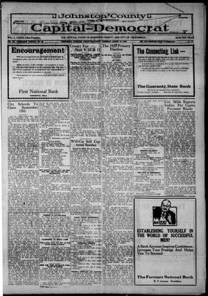 Johnston County Capital-Democrat (Tishomingo, Okla.), Vol. 12, No. 40, Ed. 1 Thursday, August 19, 1920