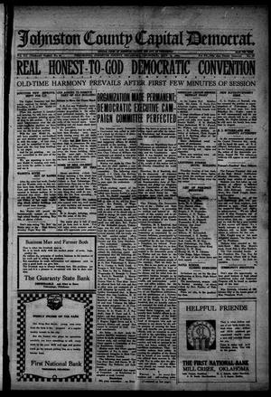 Johnston County Capital Democrat. (Tishomingo, Okla.), Vol. 20, No. 37, Ed. 1 Thursday, May 1, 1924