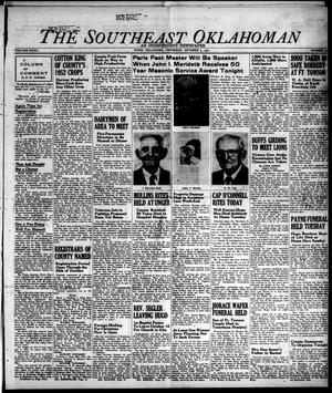 The Southeast Oklahoman (Hugo, Okla.), Vol. 32, No. 40, Ed. 1 Thursday, October 9, 1952