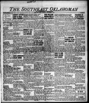 The Southeast Oklahoman (Hugo, Okla.), Vol. 36, No. 40, Ed. 1 Thursday, September 27, 1956
