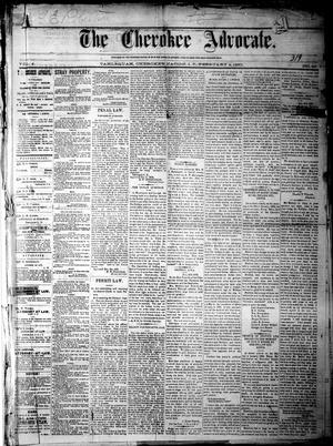 The Cherokee Advocate. (Tahlequah, Cherokee Nation, Indian Terr.), Vol. 4, No. 42, Ed. 1 Wednesday, February 4, 1880