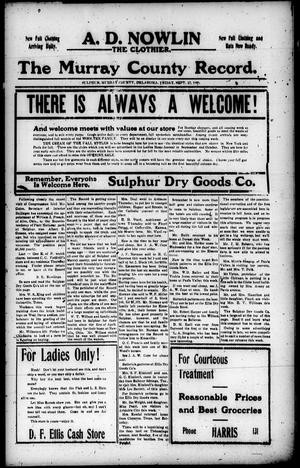 The Murray County Record. (Sulphur, Okla.), Ed. 1 Friday, September 17, 1909
