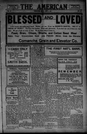 The American (Comanche, Okla.), Vol. 3, No. 119, Ed. 1 Thursday, June 9, 1910
