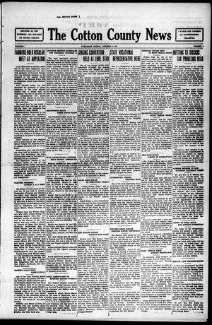 The Cotton County News (Walters, Okla.), Vol. 1, No. 4, Ed. 1 Friday, October 9, 1931