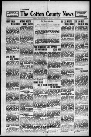 The Cotton County News (Walters, Okla.), Vol. 1, No. 7, Ed. 1 Thursday, October 29, 1931