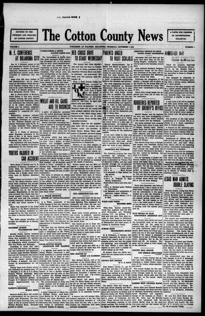 The Cotton County News (Walters, Okla.), Vol. 1, No. 8, Ed. 1 Thursday, November 5, 1931