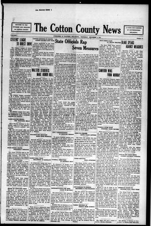 The Cotton County News (Walters, Okla.), Vol. 1, No. 12, Ed. 1 Thursday, December 3, 1931