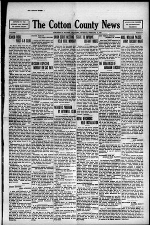 The Cotton County News (Walters, Okla.), Vol. 1, No. 22, Ed. 1 Thursday, February 11, 1932