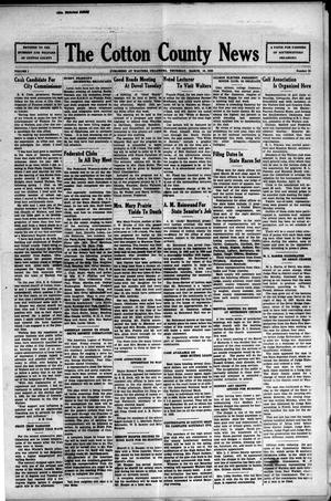 The Cotton County News (Walters, Okla.), Vol. 1, No. 26, Ed. 1 Thursday, March 10, 1932