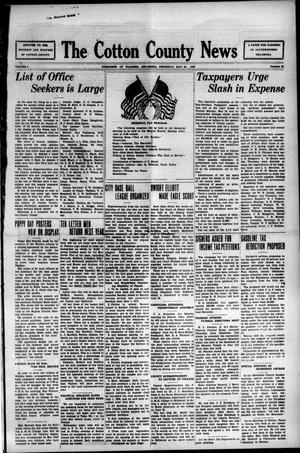 The Cotton County News (Walters, Okla.), Vol. 1, No. 36, Ed. 1 Thursday, May 26, 1932