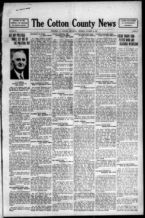 The Cotton County News (Walters, Okla.), Vol. 2, No. 4, Ed. 1 Thursday, October 13, 1932