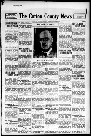 The Cotton County News (Walters, Okla.), Vol. 2, No. 7, Ed. 1 Thursday, November 3, 1932