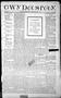 Thumbnail image of item number 3 in: 'The Cherokee Advocate. (Tahlequah, Cherokee Nation, Indian Terr.), Vol. 25, No. 20, Ed. 1 Saturday, May 25, 1901'.