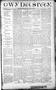 Thumbnail image of item number 3 in: 'The Cherokee Advocate. (Tahlequah, Cherokee Nation, Indian Terr.), Vol. 25, No. 40, Ed. 1 Saturday, October 12, 1901'.