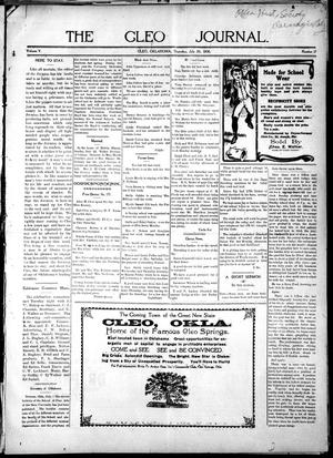 The Cleo Journal. (Cleo, Okla. Terr.), Vol. 5, No. 17, Ed. 1 Thursday, July 26, 1906