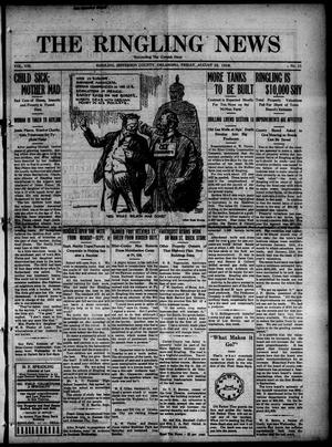 The Ringling News (Ringling, Okla.), Vol. 8, No. 11, Ed. 1 Friday, August 25, 1916