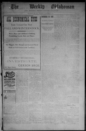 The Weekly Oklahoman And Weekly Press-Gazette (Oklahoma City, Okla. Terr.), No. 38, Ed. 1 Thursday, September 20, 1894