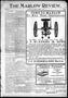 Thumbnail image of item number 1 in: 'The Marlow Review. (Marlow, Indian Terr.), Vol. 14, No. 18, Ed. 1 Friday, March 1, 1907'.