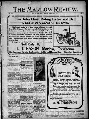 The Marlow Review. (Marlow, Okla.), Vol. 15, No. 15, Ed. 1 Friday, February 7, 1908