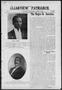 Newspaper: Clearview Patriarch. (Clearview, Okla.), Vol. 1, No. 27, Ed. 1 Thursd…