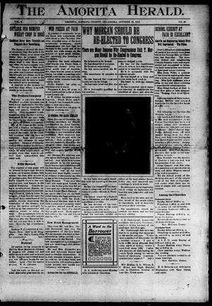 The Amorita Herald. (Amorita, Okla.), Vol. 2, No. 46, Ed. 1 Friday, October 25, 1912