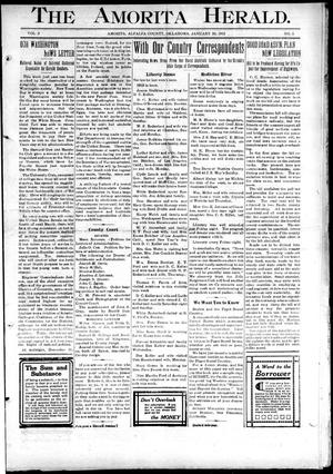 The Amorita Herald. (Amorita, Okla.), Vol. 3, No. 5, Ed. 1 Friday, January 10, 1913